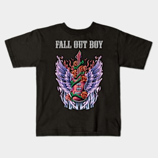 FALL AND OUT BAND Kids T-Shirt